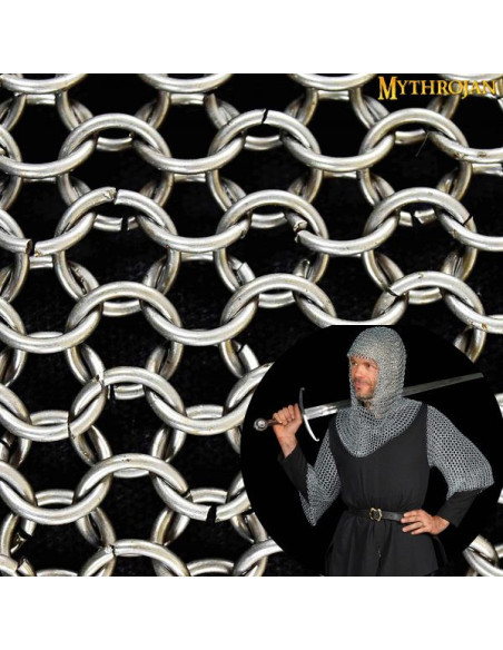 Kettenhemd-Set mit poliertem...