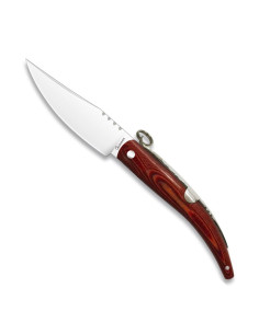 Klassiek zakmes met ring, rood uithoudingsvermogen