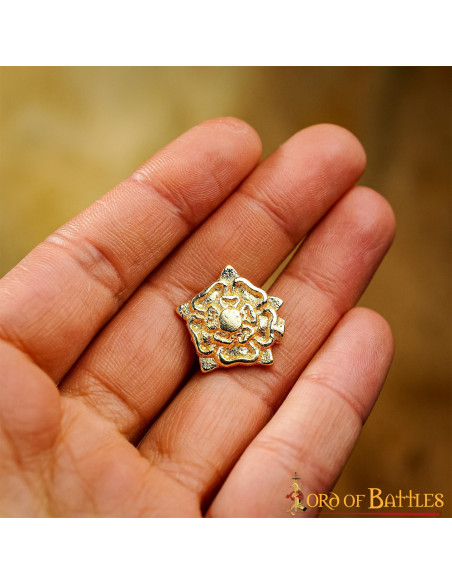 Set van 5 middeleeuwse tudorrozen...