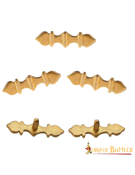 Sæt med 5 messing ornamenter til...