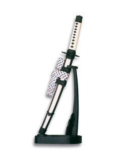 Miniatur-Katana mit Ständer