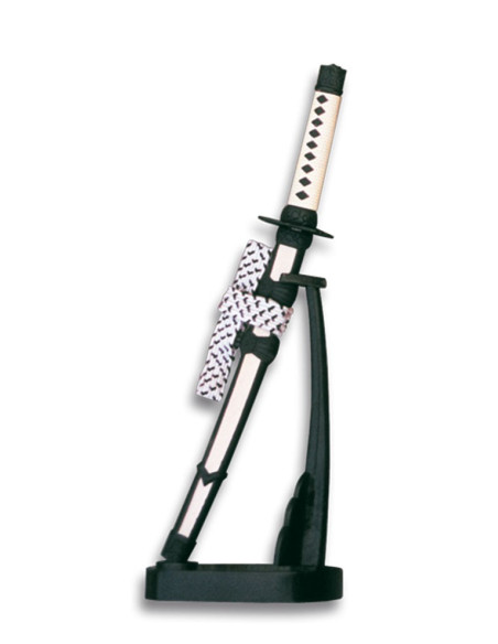 miniature katana med stativ
