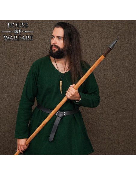 Contera para pilum romano forjada a mano