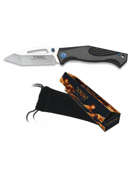 Tokisu Carbon tactisch mes (20,5 cm.)