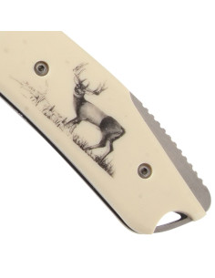 Tredje hjortejagtkniv (19 cm.) 2