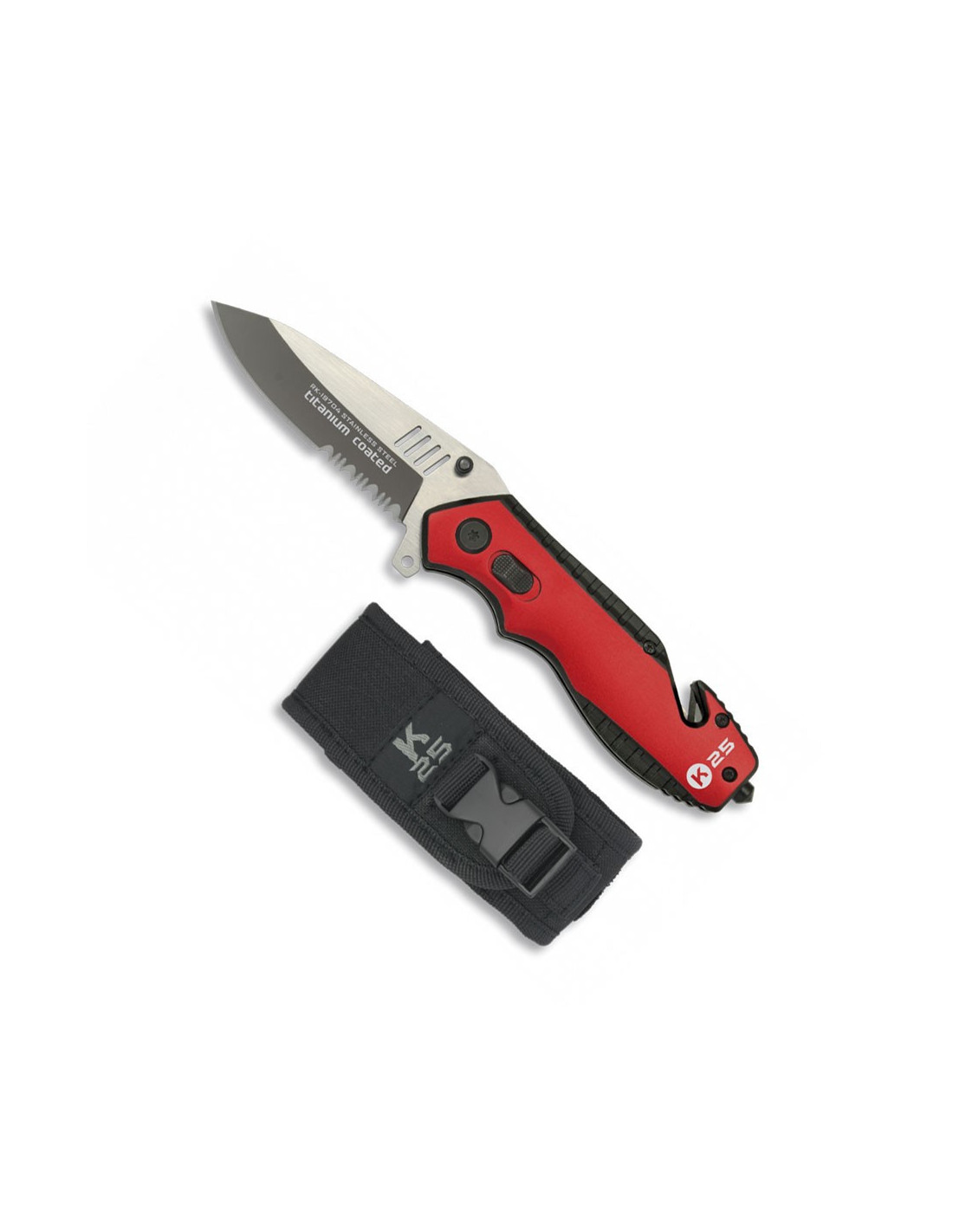 NAVAJA K25 ROJA SEGURIDAD