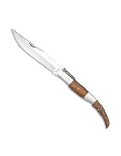 Arabisk foldekniv med rødt træskaft (37,5 cm.)