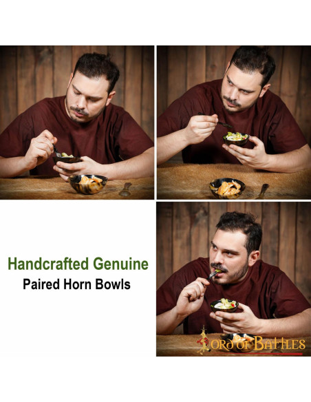 Sæt 2 vikinge-middelalder skåle til...