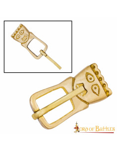 Set van 5 Keltische of Viking gespen voor riemen, tassen... 2