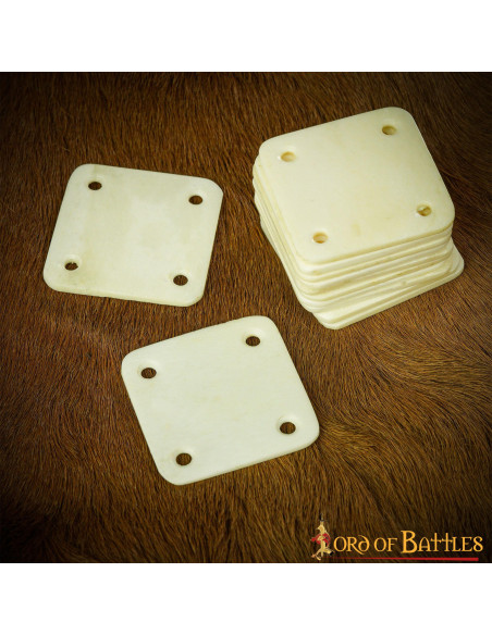 Set van 12 Viking platen voor riemen,...