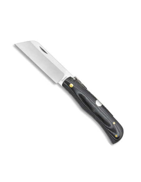 Albainox mikarta zwart zakmes met...