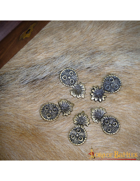 Set van 5 ananasornamenten in...