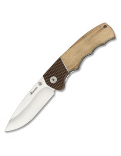 Lommekniv med træskaft (21 cm.)