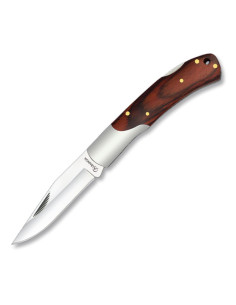 Rød udholdenhed træ håndtag pennekniv (17,9 cm.)