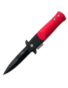 Drittes rotes Messer mit unterstütztem System (13,5 cm).