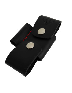 Porta-accesorios negro para cinturón
