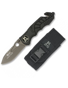 Rettungsmesser aus K25-Titan, 7 cm Klinge.