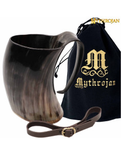 Viking bæger med bælteophæng (800 ml.)