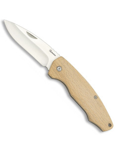 Jagdmesser mit Holzgriff (17,9 cm)