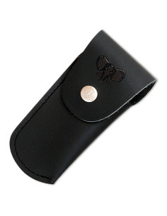 Sort skede til Cudeman knive (9 cm.)
