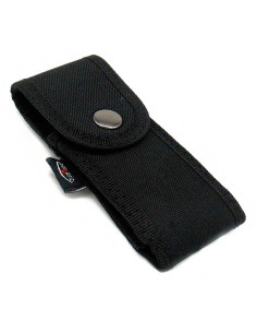 Zwarte nylon foedraal voor messen (9 cm.)