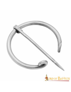 Vernikkelde Vikingfibula voor kleding