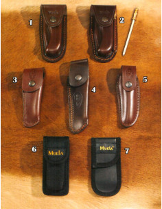 Muela-meshoezen van rundleer en nylon
