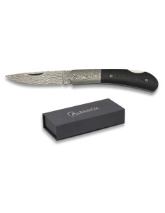 Navaja Acero Damasco marca Albainox (15 cm.)