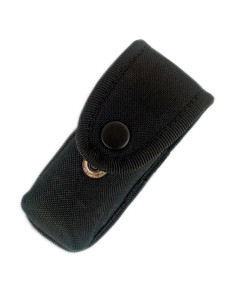 Sort polstret nylon kuffert til knive (9 cm.)