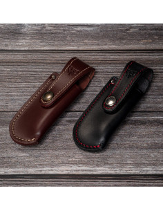 Funda para navajas Cudeman color marrón 2
