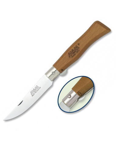 Navaja mango madera modelo Duero marca MAM (16,4 cm.)