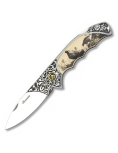 Agerhøns model kniv, Albainox mærke (19,6 cm.)