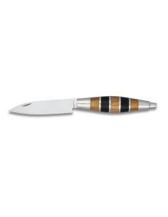 Albainox mærke kniv, Canaria model, aluminium og træ (18...