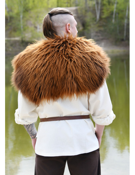 Nordic Sheepskin Shoulders - Brun
