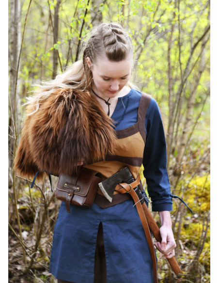 Nordic Sheepskin Shoulders - Brun