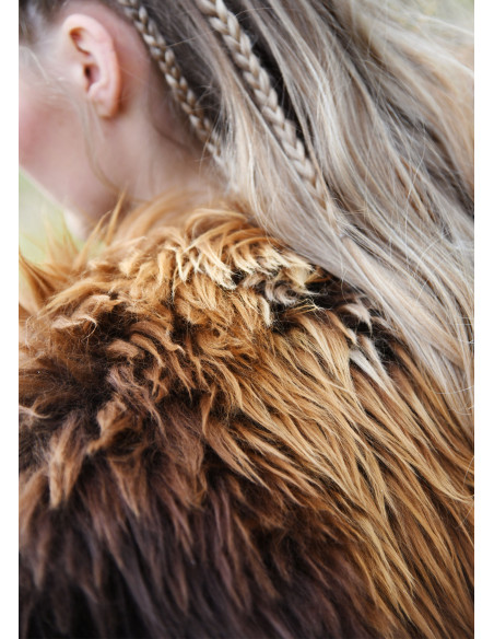 Nordic Sheepskin Shoulders - Brun