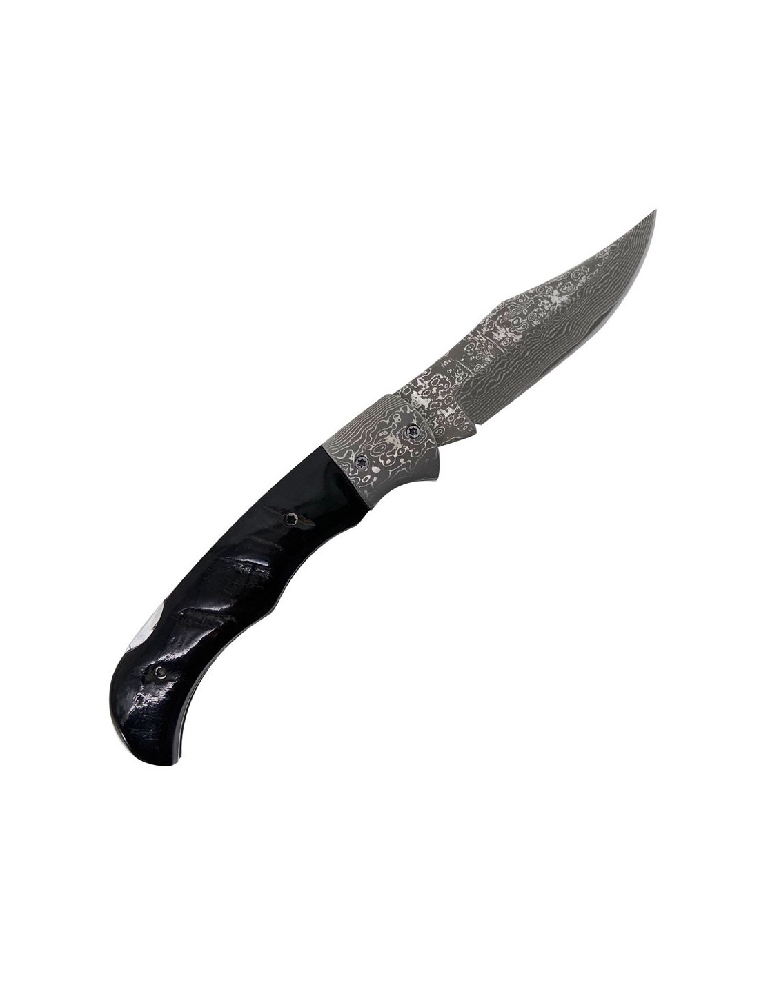 Navaja Acero Damasco marca Albainox (17,5 cm.) ⚔️ Tienda-Medieval