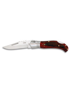 Messer der Marke Albainox, Typ Laguiole, rotes Mikarta...