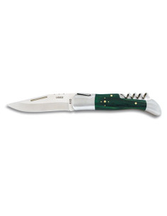 Albainox Laguiole type zakmes met groene mikarta...