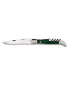 Albainox Laguiole type zakmes groen mikarta kurkentrekker...