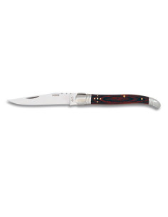 Albainox Klappmesser Typ Laguiole rotes Mikarta (21,4 cm.)