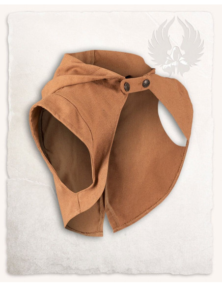 Cubre-hombros con capucha medieval...