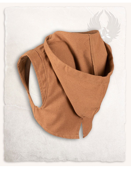 Cubre-hombros con capucha medieval...