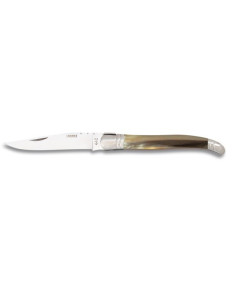 Albainox Laguiole-Stierhornmesser (21,4 cm).