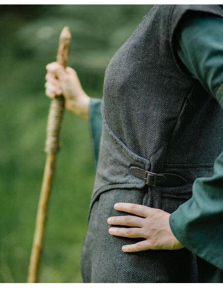 Vysera surcoat med åbninger foran og...