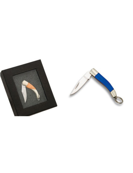 Miniatur-Taschenmesser mit blauen...