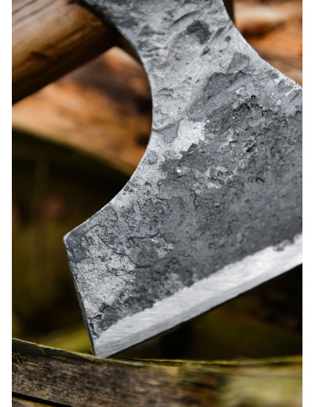 Handgesmede Vikingbijl, type D