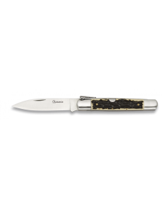 Navaja machete num. 00, mango asta de ciervo (hoja 7 cm.)