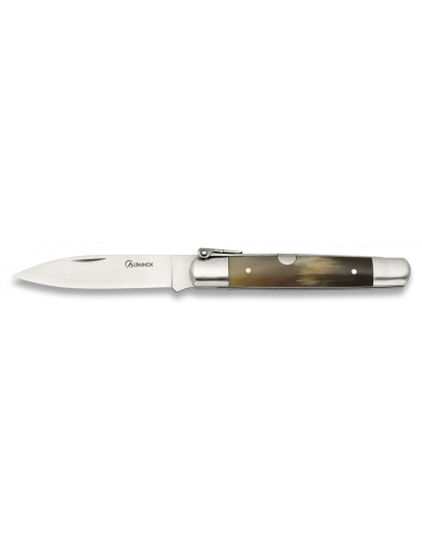 Nummer des Machetenmessers. 0. Stierhorn (Klinge 7,50 cm.)