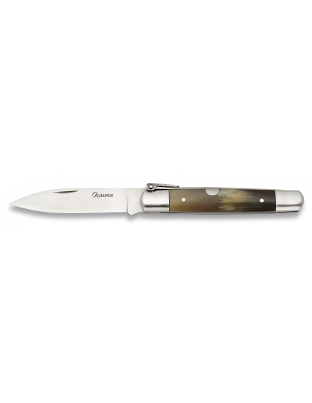 Machetemesnummer. 0. stierenhoorn (lemmet 7,50 cm.)